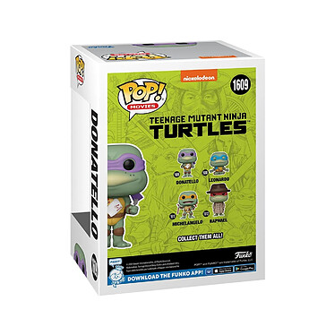 Avis Les Tortues Ninja - Figurine POP! Donatello avec serviette de table 9 cm