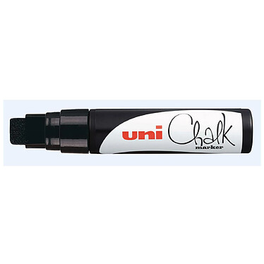 UNI-BALL Marqueur craie pointe rectangulaire extra-large CHALK Marker PWE17K 15mm Noir