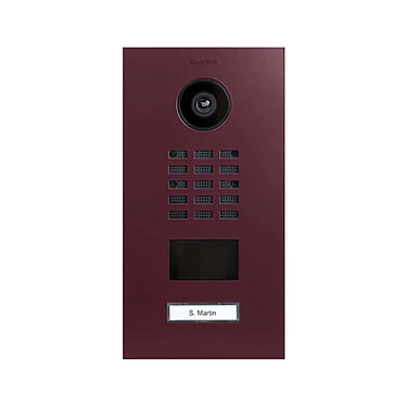 Doorbird - Portier vidéo IP avec lecteur de badge RFID - D2101V RAL 4004