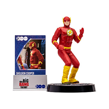 Avis The Big Bang Theory - Figurine Movie Maniacs Sheldon Cooper as The Flash 15 cm