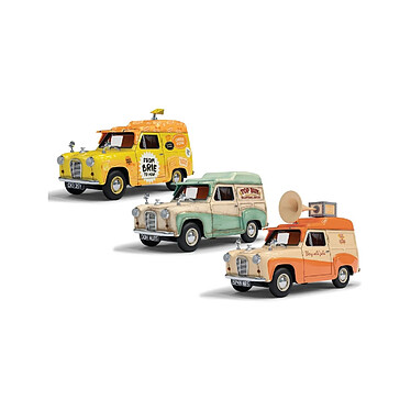 Wallace & Gromit - Coffret 3 véhicules 1/43 Austin A35 Van Collection - Cheese Please!, Top Bun