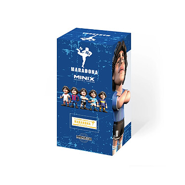 Football - Figurine Minix Football Stars Maradona Argentine 12 cm pas cher