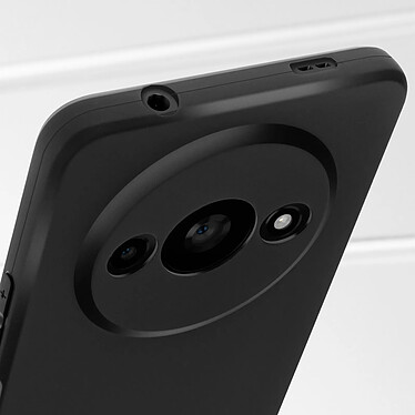 Avis Avizar Coque pour Xiaomi Redmi A3 Caméra Protégée Silicone Fin Noir