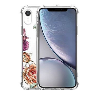 Avis LaCoqueFrançaise Coque iPhone Xr anti-choc souple angles renforcés transparente Motif Amour en fleurs