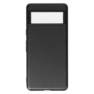 Avizar Coque pour Google Pixel 7 Polycarbonate Rigide Effet Fibre de Carbone Ultra-Fine  Noir