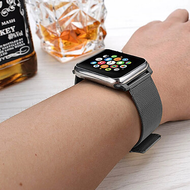 Avis Avizar Bracelet Apple Watch 42 et 44 mm Acier inoxydable - Gris sidéral