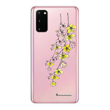 LaCoqueFrançaise Coque Samsung Galaxy S20 360 intégrale transparente Motif Fleurs Cerisiers Tendance