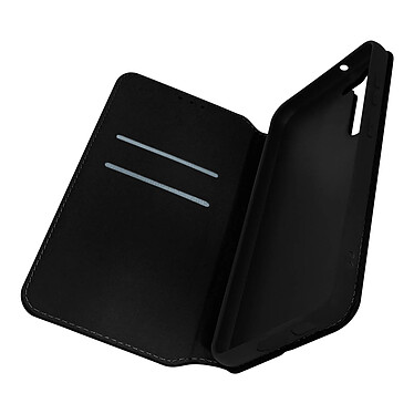 Avizar Housse pour Samsung Galaxy S23 Plus Clapet Portefeuille Fonction Support Vidéo  noir