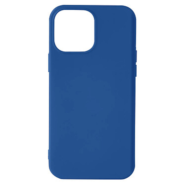 Avizar Coque iPhone 13 Pro Silicone Semi-rigide Finition Soft-touch bleu