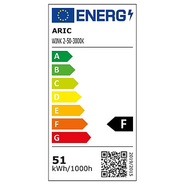 Avis Aric - Projecteur extérieur Wink 2 LED 50,6W 3000K - 51286