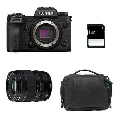 FUJIFILM X-H2 + 16-50 + Sac + Carte SD 8 Go