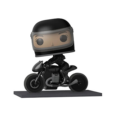 Batman - Figurine POP! Rides Deluxe Selina on Motorcycle 15 cm