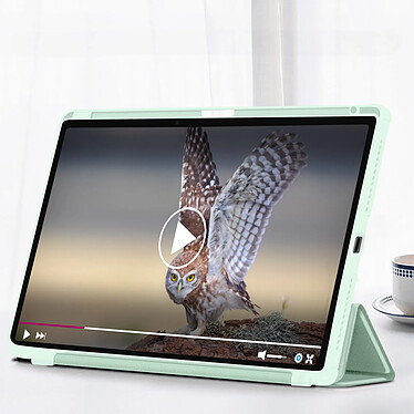 Avis Avizar Housse pour iPad Air 11 2024 Support Vidéo / Clavier Mise en Veille Vert Pâle