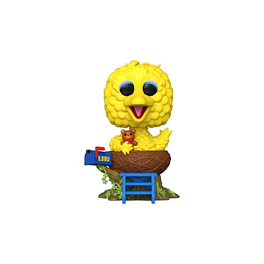 1, Rue Sésame - Figurine POP! Deluxe Big Bird in Nest 17 cm