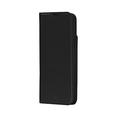 DBRAMANTE1928 Étui Folio pour Apple iPhone 14 Plus Modèle Oslo en Cuir Vegan avec Porte-Cartes Noir