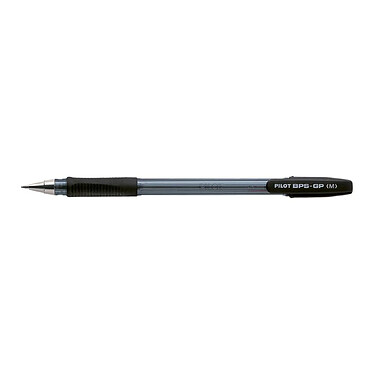 PILOT Stylo à bille Grip BPS-GP tracé Moyen Noir x 12