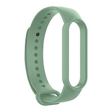 Avizar Bracelet Sport Xiaomi Mi Band 6 et 5 Silicone Premium Soft-touch Léger vert