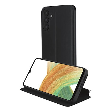 Myway Étui Folio pour Samsung Galaxy A34 5G Fonction Stand Noir