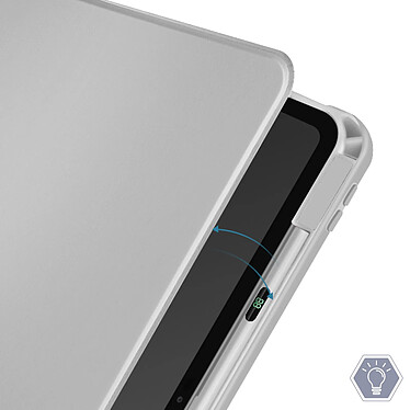 Acheter Avizar Étui pour iPad Pro 11 2024 Clapet Support Rotatif avec Protège Caméra Gris