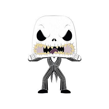 L'étrange Noël de Mr. Jack - Pin pin's  POP! émaillé Jack Skellington 10 cm