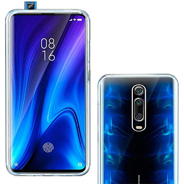 Evetane Coque Xiaomi MI 9T 360° intégrale protection avant arrière silicone transparente Motif pas cher