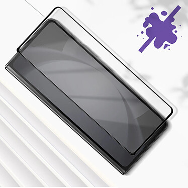 Avis Avizar Verre trempé Écran Externe pour Samsung Z Fold 5 Résistant 9H Clair Contour Noir