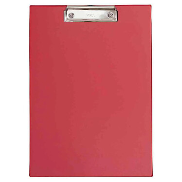 MAUL Porte-bloc à pince MAULpoly, A4, plastifié, rouge