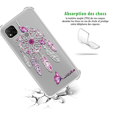 Avis Evetane Coque Xiaomi Redmi 9C anti-choc souple angles renforcés transparente Motif Carpe diem