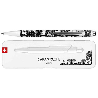 CARAN D'ACHE Stylo à bille 849 TOTALLY SWISS Etui Métal