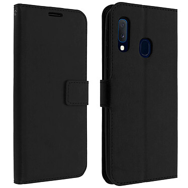 Avizar Etui folio Noir pour Samsung Galaxy A20e