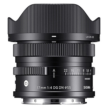 SIGMA Objectif 17mm f/4 DG DN CONTEMPORARY Compatible avec Monture L