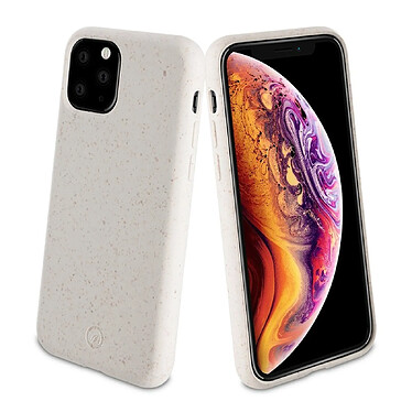 Acheter Muvit Coque pour iPhone 11 Pro Bambootek Antibactérienne Blanc