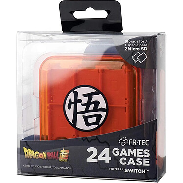 Boitier de rangement Dragon Ball Super x24 jeux Nintendo Switch