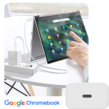 Avis Google Chargeur Secteur USB-C Power Delivery 30W Prise EU Compact  Blanc