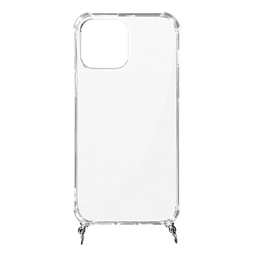 Avizar Coque iPhone 13 Pro Max Anneau personnalisable avec bijou/Chaîne - Transparent