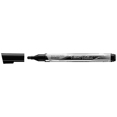 Bic Feutre tableau blanc effaçable LIQUID INK Pocket Pte Ogive Moy. Noir x 12