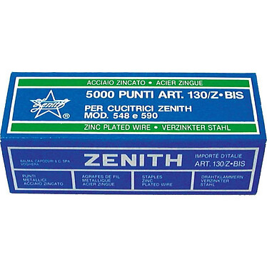 ZENITH Boite de 5000 agrafes '130/z bis'