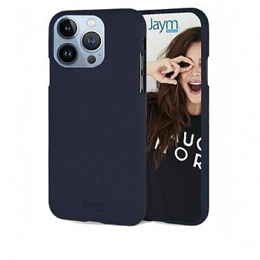 Jaym Coque pour Apple iPhone 14 Premium Soft Feeling Bleu