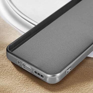 Avis Avizar Coque pour Xiaomi Redmi 13C flexible effet métallisé intérieur doux Gris