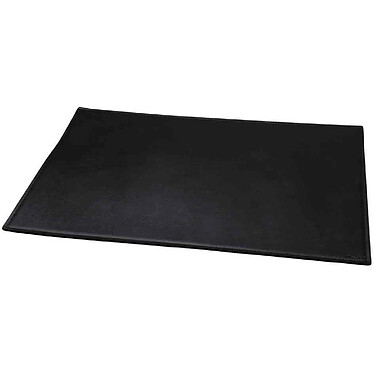 ALASSIO Sous-main en Cuir de vache Véritable 650 x 450 mm Noir