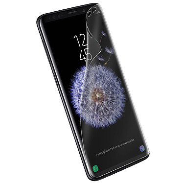 Forcell Film pour Galaxy S9 Plus Protection Écran Incurvé Latex Ultra-fin