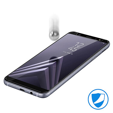 Avis Avizar Film Samsung Galaxy A6 Plus Protection Verre Trempé Dureté 9H Anti-explosion