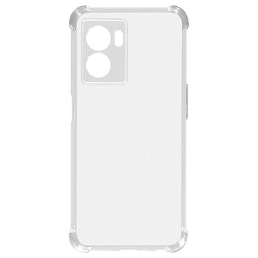 Avizar Coque pour Oppo A57 et A77 et Realme Narzo 50 5G Silicone Gel Coins Renforcés  Transparent