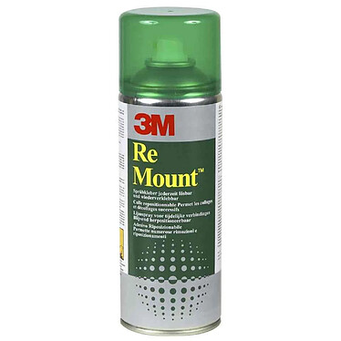 3M Colle aérosol 'Re Mount' 400 ml (5010027520165)