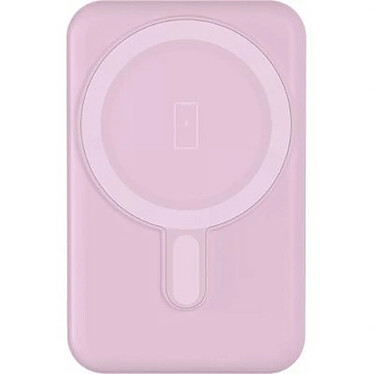 BigBen Connected Powerbank USB A / USB C 10W 5000mAh Induction Compatible MagSafe Rose