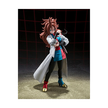 Avis Dragon Ball FighterZ - Figurine S.H. Figuarts Android 21 (Lab Coat) 15 cm