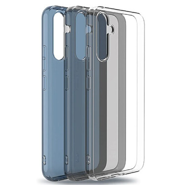 Myway Pack 3 coques pour Samsung Galaxy A34 5G Souple Transparent