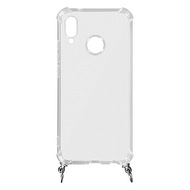 Avizar Coque Huawei P20 Lite Anneau personnalisable avec bijou/Chaîne - Transparent