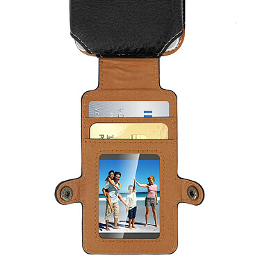 Avis Avizar Housse Etui Ceinture Porte-carte Universel Smartphone taille XL - Noir