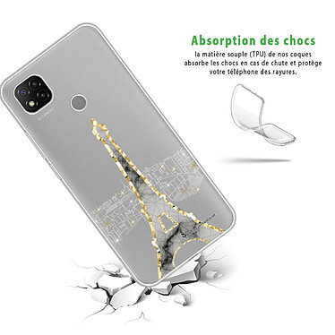 Avis LaCoqueFrançaise Coque Xiaomi Redmi 9C 360 intégrale transparente Motif Illumination de paris Tendance